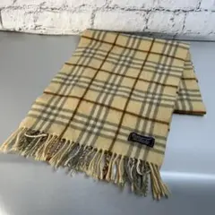 Burberrys ノバチェック マフラー カシミヤ A-11633