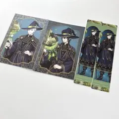 ツイステ　マレウス　セベク　ポストカード　クリアしおり