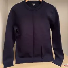 UNIQLO ウォッシャブルストレッチミラノリブクルーネックセーター