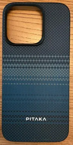 PITAKA MagEZ Case iPhone15Pro ブルー