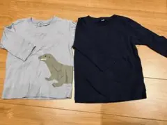 無印良品　長袖　Tシャツ