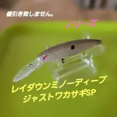 ノリーズ レイダウンミノーディープ ジャストワカサギ - メルカリ