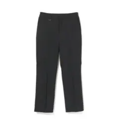 BEAMS　HEART　ポリエステル ストレートパンツ　ブラックのサムネイル