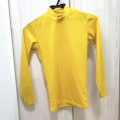 サッカーインナー、アンダー160 黄色