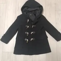 COMME CA ISM ネイビー ダッフルコート 120A