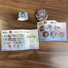 Adoくら寿司コラボ☆マスキングテープと缶バッジ