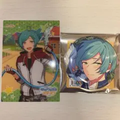 あんスタ 深海奏汰 テーマスカウト缶バッジ 2022 クリアカードコレクション7