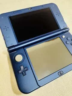 美品 任天堂 New ニンテンドー3DS LL メタリックブルー 本体