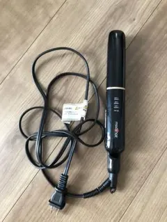 ストレートヘアアイロン ブラック 3段階温度設定