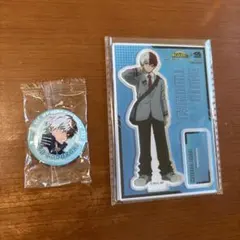くら寿司 僕のヒーローアカデミア 轟焦凍 アクリルスタンド＆缶バッチセット