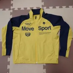 Move Sport フルジップジャケット イエロー/ネイビー