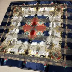 Ambassador Roberto ネイビースカーフ 赤 レッド