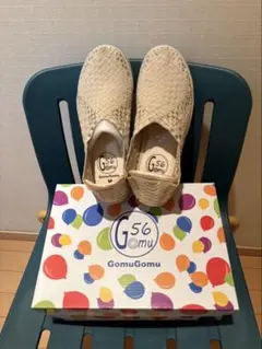 m*こ様 Gomu56メッシュスニーカー ベージュ Mサイズのサムネイル