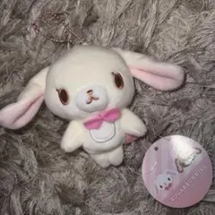 サンリオミニマスコット キーホルダー ストラップ しろうさ シュガーバニーズ