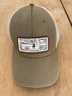 Patagonia トラッカーハット　メッシュキャップ　カーキのサムネイル