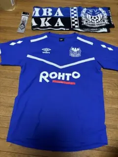 ガンバ大阪 umbro Tシャツ　タオルマフラー キーホルダーセットのサムネイル