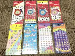 セリア たまごっち キラキラシール プチプチシール 8点