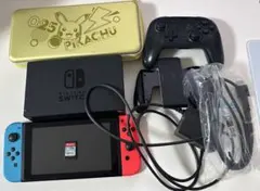 初期化済みNintendo Switch 本体 ネオンブルーレッド　アルセウス