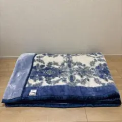 西川の花柄毛布 140×200cm