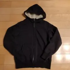 ユニクロ KIDS ボアスウェットフルジップパーカ 150cm