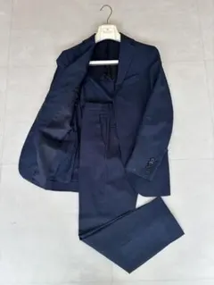 De Petrillo ウールスーツ ネイビー 42 ナポリ デペトリロ 正規品のサムネイル