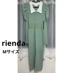 rienda ニットワンピース　M