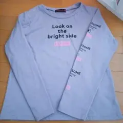 Love Toxic 薄紫 長袖Tシャツ　ロンT