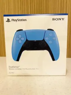 PS5 コントローラー DualSense スターライトブルー