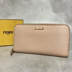 FENDI レザー ラウンドファスナー 長財布 9935 - メルカリ