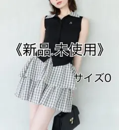 SNIDEL スナイデル ポロカットコンビミニワンピース ホワイト - メルカリ