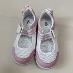 IFME 上履き 19.5cm ホワイト・ピンク