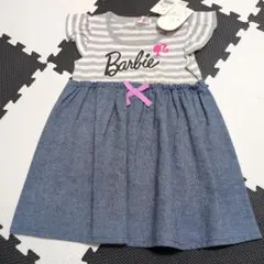 Barbie バービー ワンピース ボーダー デニムのサムネイル