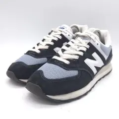 new balance ニューバランス スニーカー 25.5cm ネイビー