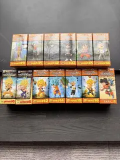 ドラゴンボールZ ワールドコレクタブルフィギュアセット 売り バラ売り不可