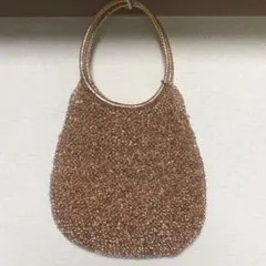 【数回使用・販売終了・レア】アンテプリマ ラウンド縦型ワイヤーバッグ(ピンク)