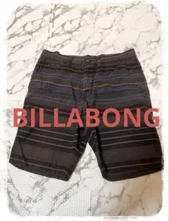 ☘️P1☘BILLABONG メンズ ボーダー ハーフパンツ 30