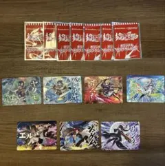 ほっともっと　モンスターストライク　モンストホログラムカード　全7種　コンプ