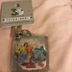 ポケモン30周年 アクリルキーホルダー Timeless Adventure