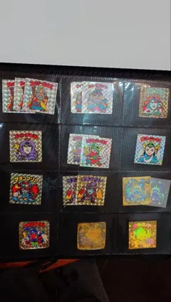 ドラゴンボールZ 9枚組 パズルカード キラ仕様　サイン入り　とりやまあきら ドラゴンボールZ 9枚組 パズルカード キラ仕様 サイン入り とりやま