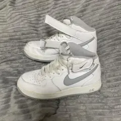Nike Air Force 1 mid ホワイト/グレー