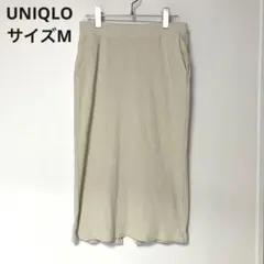 ks102 ユニクロ UNIQLO スリット スカート カジュアルスカート