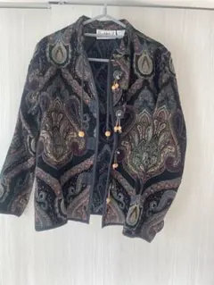ペイズリー柄ジャケット