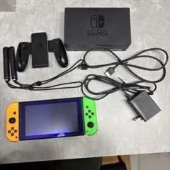 Nintendo Switch 本体 オレンジ/グリーン Joy-Con