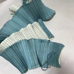 新品　撫松庵　半幅帯　浴衣帯　アコーディオン　　　　リバーシブルのサムネイル