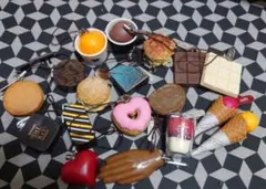 チョコレートキーホルダー 8個セット