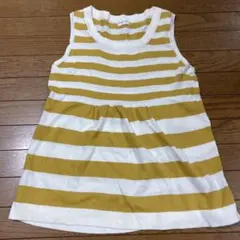 MELROSE ノースリーブ ストライプ トップスのサムネイル