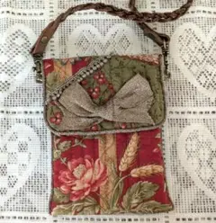 こうの早苗さん　キット製作品 小物入れポシェット