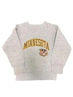 【アメリカ製】80s チャンピオン トリコタグ ミネソタ大学 スウェット キッズ