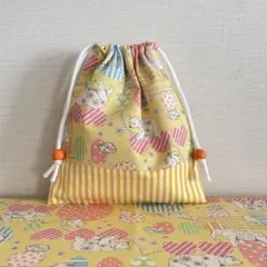 36 給食袋　ランチョンマット　ハンドメイド