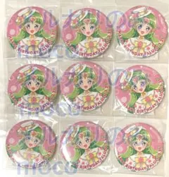 プリパラ ファルル ハピプリバースデー 缶バッジ×10